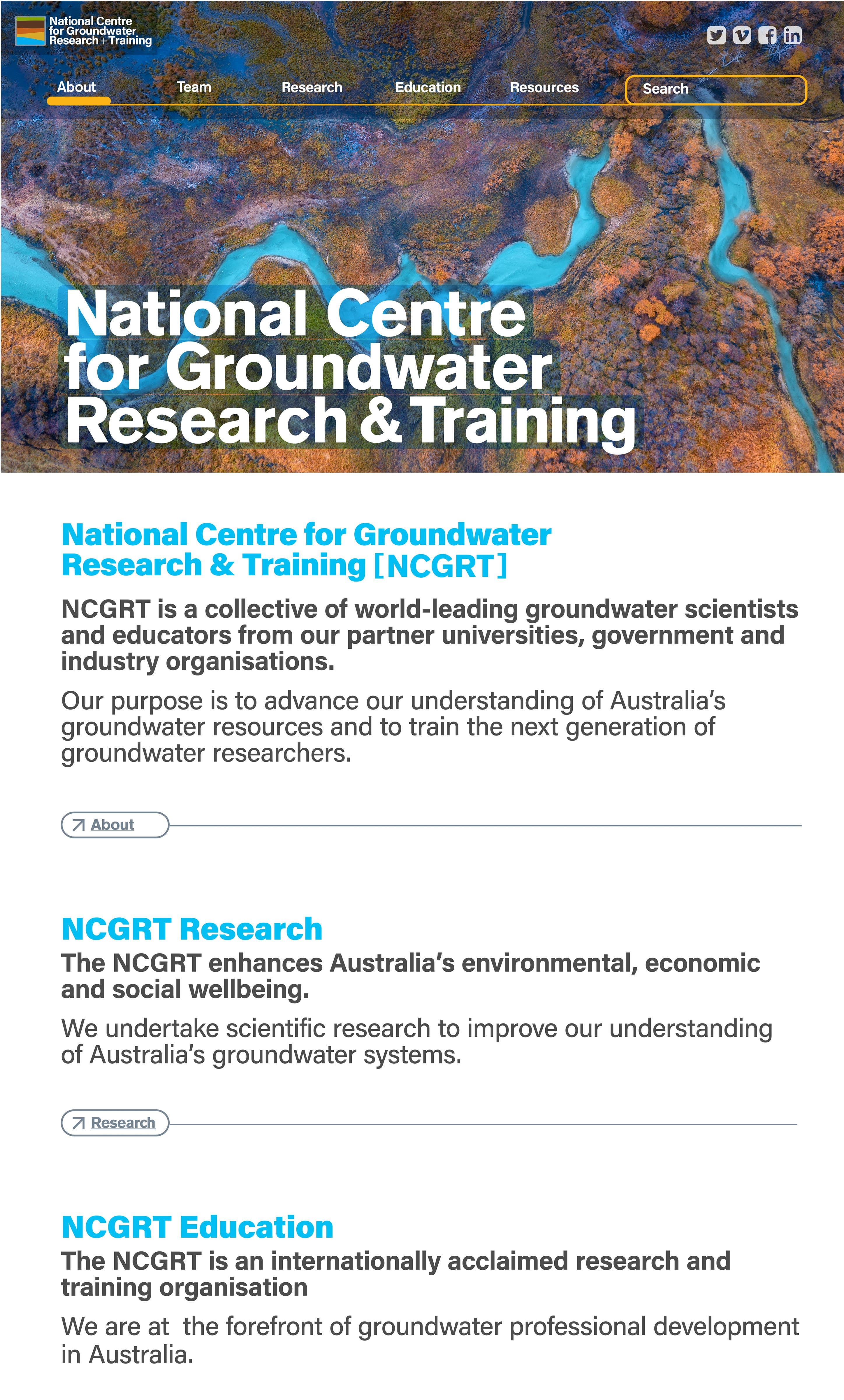 NCGRT Website