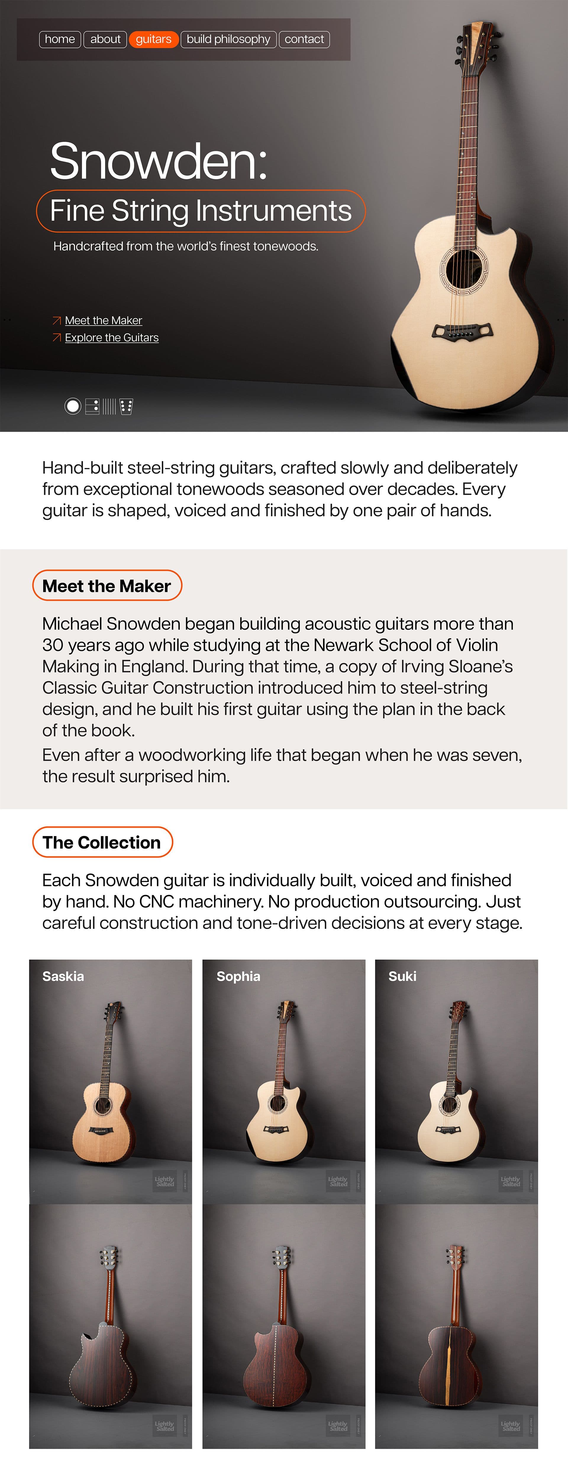 Michael Snowden Website