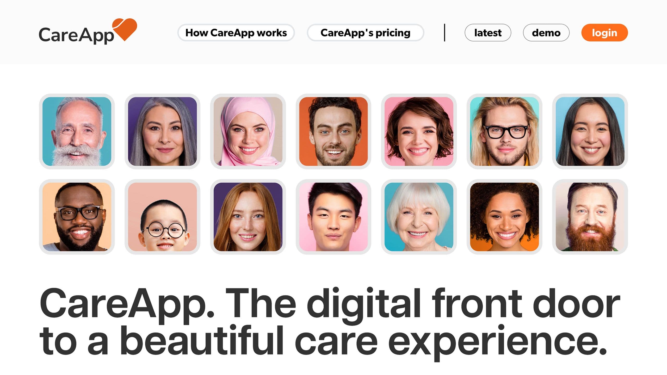 Care App Website