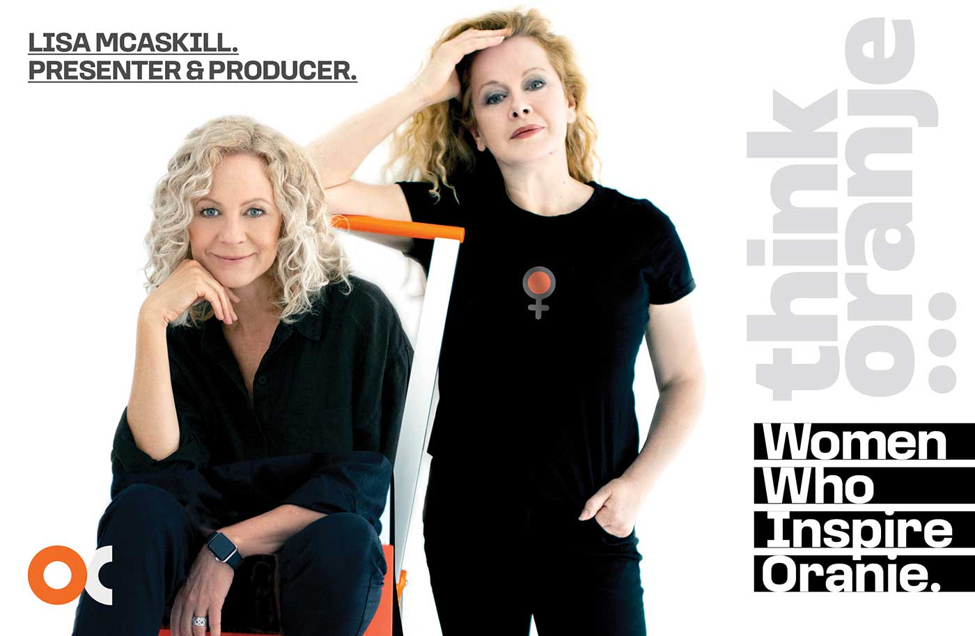 Women Who Inspire Oranje - Lisa McAskill, presenter and producer